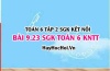 Bài 9.23 SGK Toán 6 tập 2 Kết nối tri thức